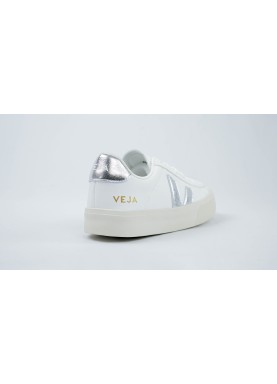 Baskets en cuir sans chrome VEJA campo