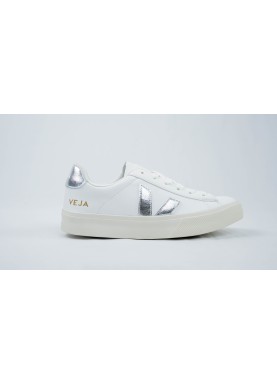 Baskets en cuir sans chrome VEJA campo