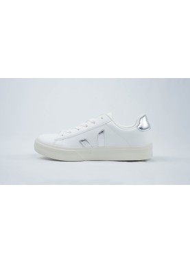 Baskets en cuir sans chrome VEJA campo