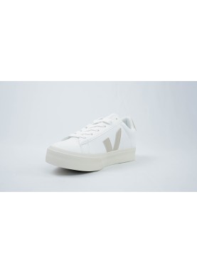 Baskets en cuir sans chrome VEJA campo