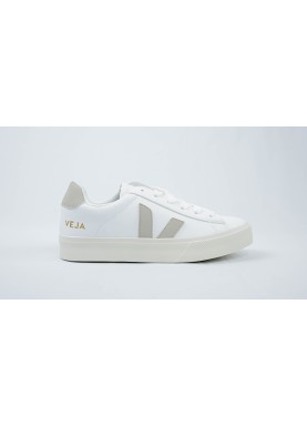 Baskets en cuir sans chrome VEJA campo