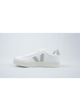 Baskets en cuir sans chrome VEJA campo