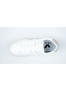 Baskets en cuir sans chrome VEJA campo