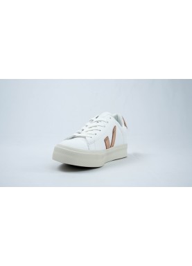 Baskets en cuir sans chrome VEJA campo