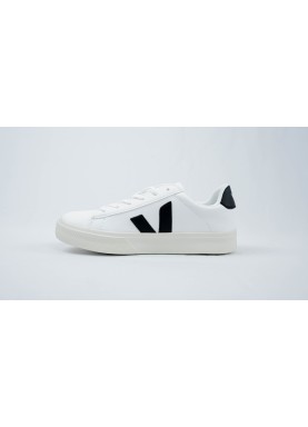 Baskets en cuir sans chrome VEJA campo
