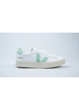 Baskets en cuir sans chrome VEJA campo