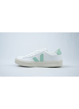 Baskets en cuir sans chrome VEJA campo
