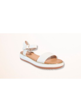 Sandales compensées à boucle
