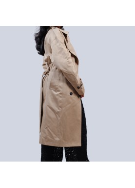 Trench camel clair
